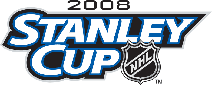 Stanley Cup Playoffs 2008 Wordmark Logo v4 iron on transfers for clothing